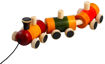 Picture of Pom Pom Rail Wooden Pull Toy