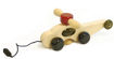 Picture of Spinno Helicopter Wooden Pull Toy