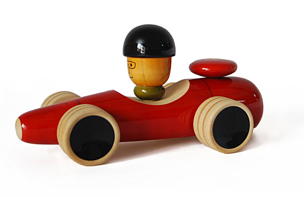 Picture of Vroom Wooden Push Toy