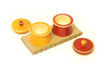 Picture of AUM – Haldi Kumkum Wooden Container Set