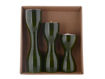 Picture of Triune Wooden Candle Holder (Set of 3)