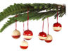 Picture of Wooden Christmas Decor BAUBLES (Set of 6)