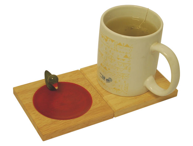 Picture of Wooden Coaster with Cookie Tray – PIPIT