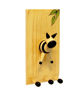 Picture of Wooden Key Ring Holder Zebra