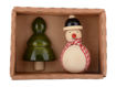 Picture of Snowman & Xmas Tree Fridge Magnets