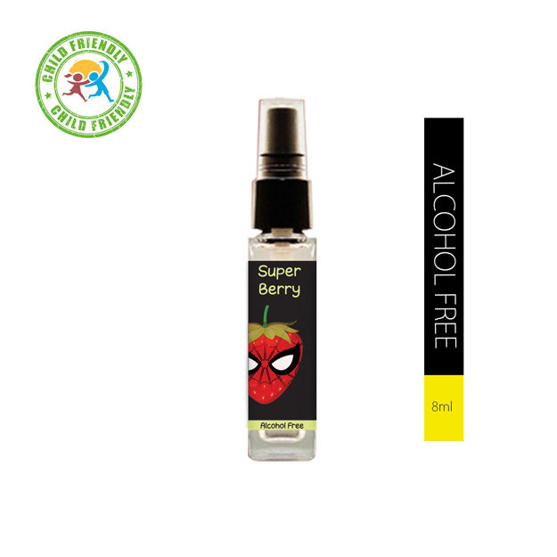 Picture of Niyor Super Berry Strawberry Fragrance Alcohol Free Pocket Perfume