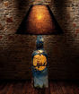 Picture of Bottle Lamp Handcrafted Owls
