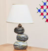 Picture of Table Lamp Handcrafted Pebbles