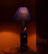 Picture of Bottle Lamp Hand Painted Pisces
