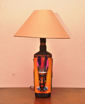 Picture of Bottle Lamp Hand Painted Warriors