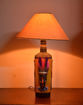 Picture of Bottle Lamp Hand Painted Warriors