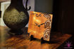 Picture of Handpainted Henna Table Clock (Copper)