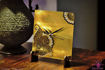 Picture of Handpainted Henna Table Clock (Brass)