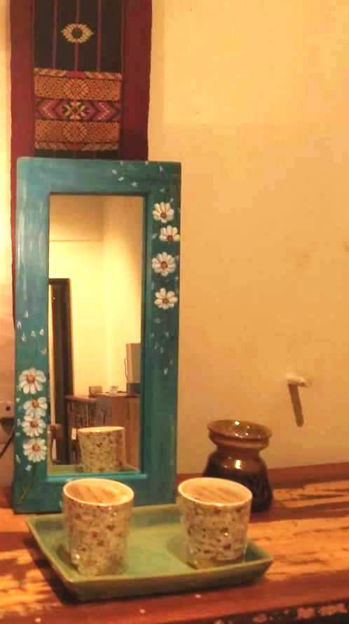 Picture of Wooden Wall Mirror