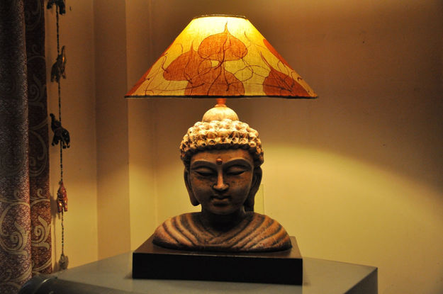 Table Lamp Buddha Head Wecomart, Buddha Head Table Lamp
