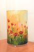 Picture of Table Lamp Green Flowers
