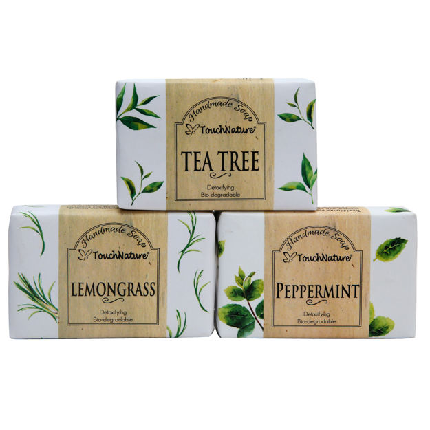 Picture of Herbal Garden Soap - Handmade Box (Set of 3)