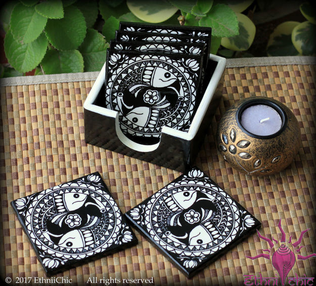 Picture of Tea Coasters - Matsya (Set of 6)