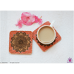 Picture of Tea Coasters - Mandala Cork (Set of 2)
