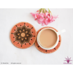 Picture of Tea Coasters - Mandala Cork (Set of 2)