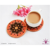 Picture of Tea Coasters - Mandala Cork (Set of 2)