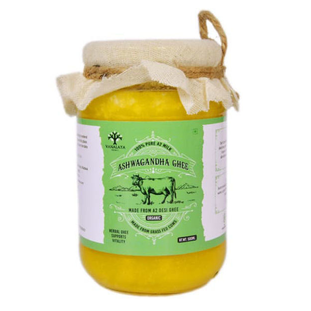 Picture of Ashwagandha Infused Desi Cow Ghee