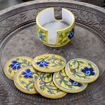 Picture of Coaster -  Set of 6 with 1 Holder (Available in 6 Designs)