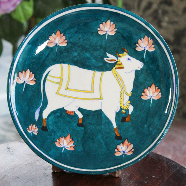 Sea Blue Kamdhenu Cow