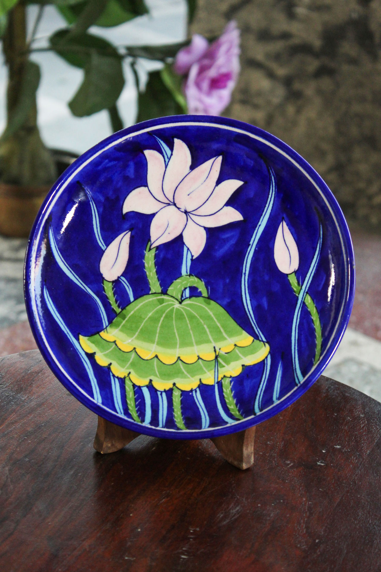 Blue Lotus Floral