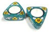 Picture of Floral Tealight Holder – Set of 2 (Available in 10 Designs)