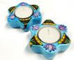 Picture of Floral Tealight Holder – Set of 2 (Available in 10 Designs)