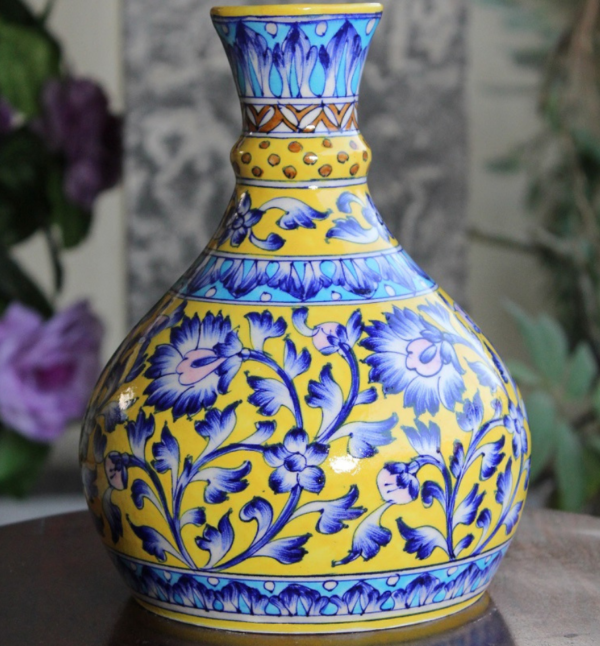 Yellow Floral Pitcher