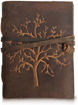 Picture of Leather Notebook with Handmade Paper - Set of 1 (Available in 4 Designs)