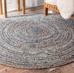 Picture of Jeans Cotton & Jute Indoor Area Rug