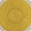 Picture of Yellow & Beige Indoor Area Rug