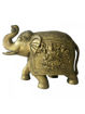 Picture of Brass Elephant Showpiece