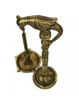 Picture of Brass Parrot Diya Statue
