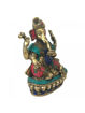 Picture of Lord Ganesha Multicolored Brass Statue