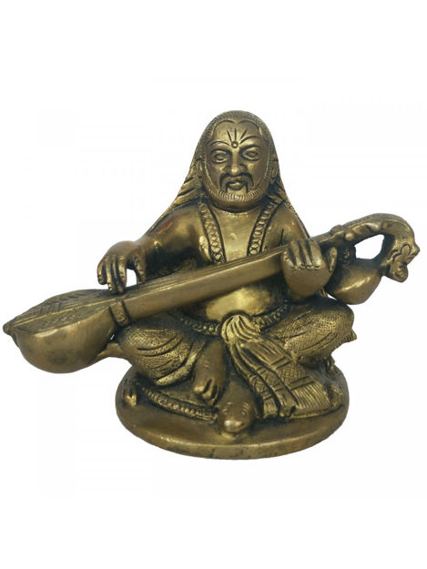 Picture of Raghavendra Swamy Brass Showpiece