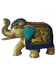 Picture of Standing Elephant Brass Statue
