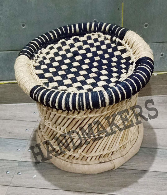 Picture of Natural Bamboo Rajasthani Bar Stool