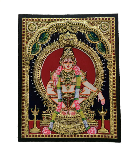 Picture of Tanjore Painting Ayyappa