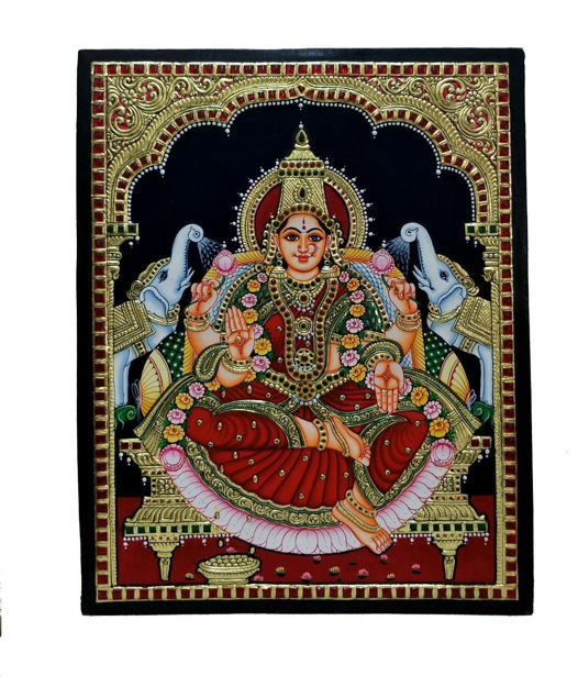 Picture of Tanjore Painting Gajalakshmi