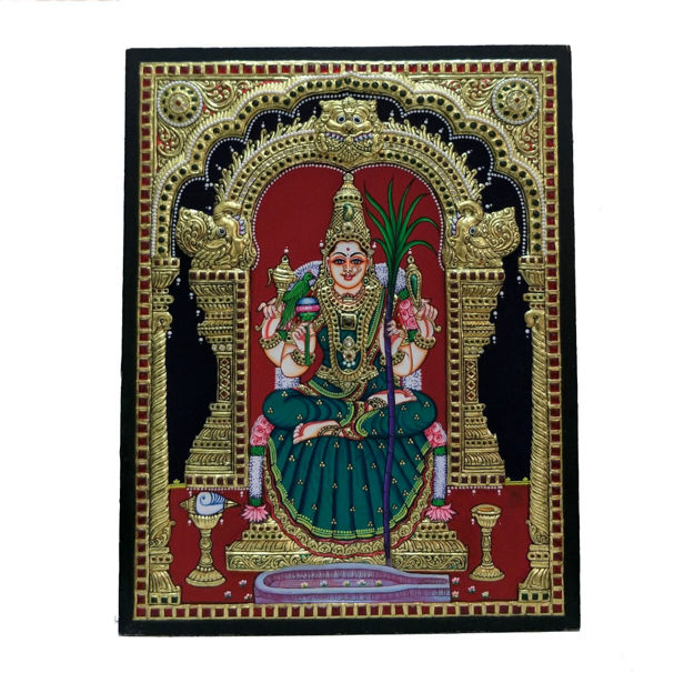 Picture of Tanjore Painting Rajarajeshwari