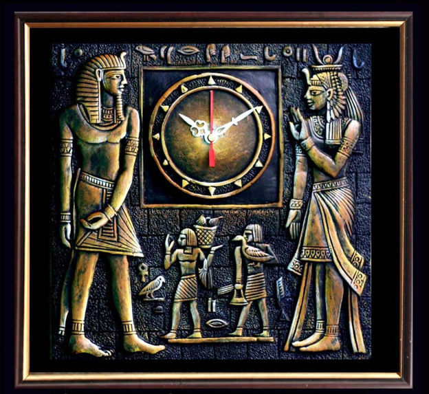 Picture of Terracotta Wall Clock (Egyptian Civilization)