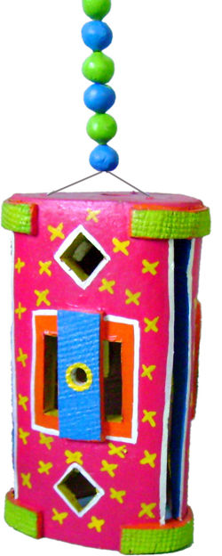 Picture of Matty Pink Wall Lantern