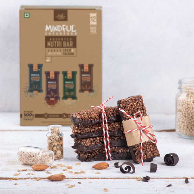 Picture of Millet Energy Bars Variety Pack (Pack of 12)