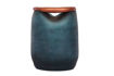 Picture of Terracotta Planter Blue with Copper Top