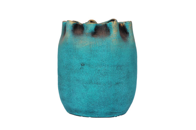 Picture of Terracotta Planter Blue Sack
