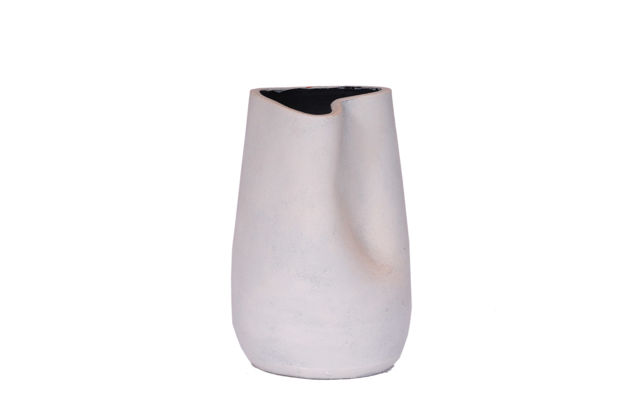 Picture of Terracotta Planter White Twist